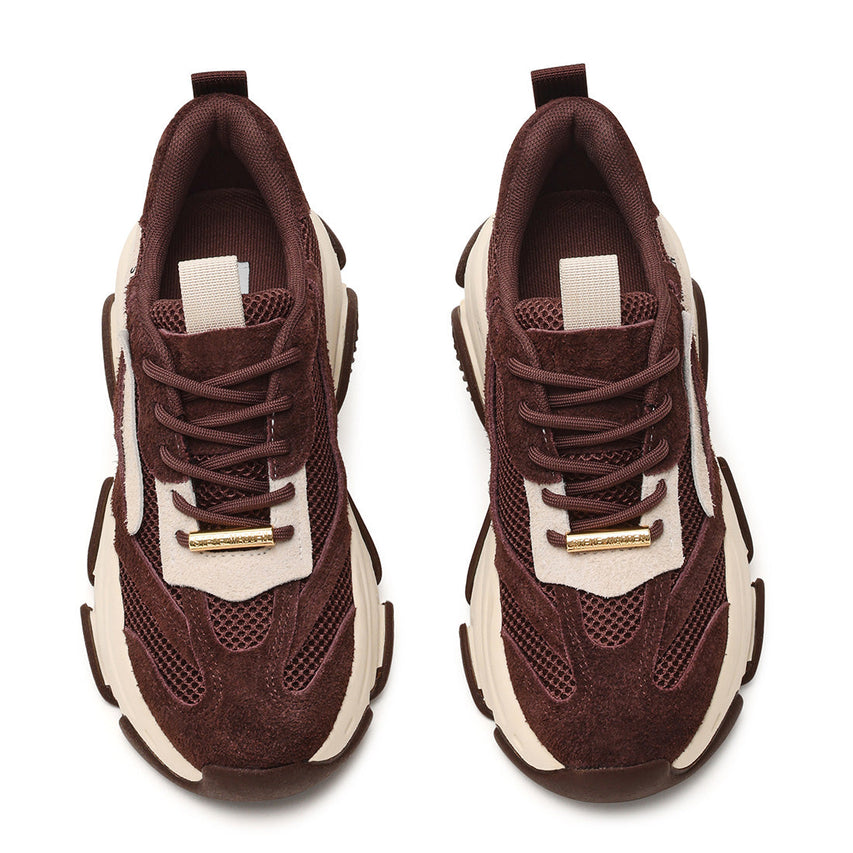 Sneakers Possession-E BROWN OFF WHITE