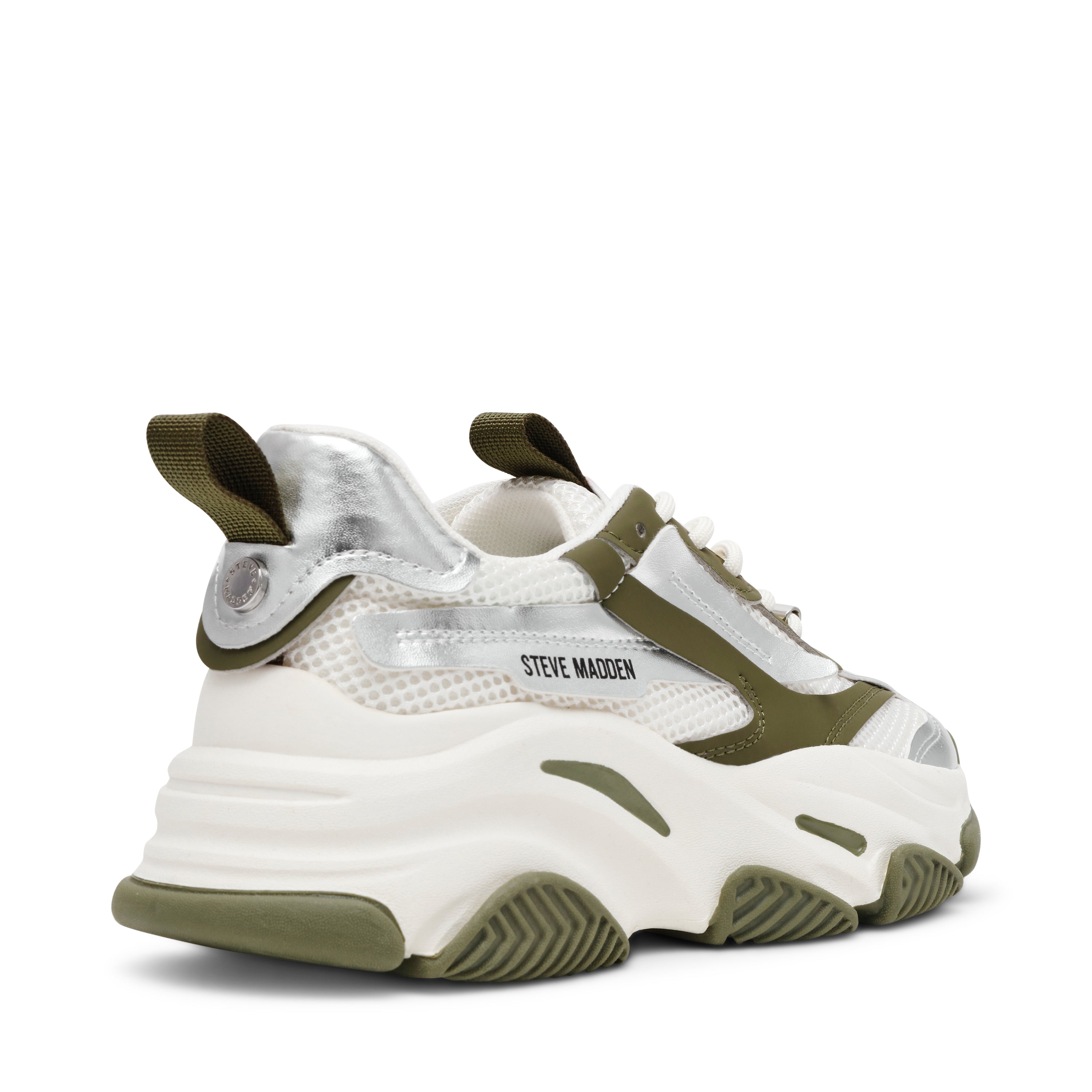 Sneakers Possession-E OLIVE / SILVER