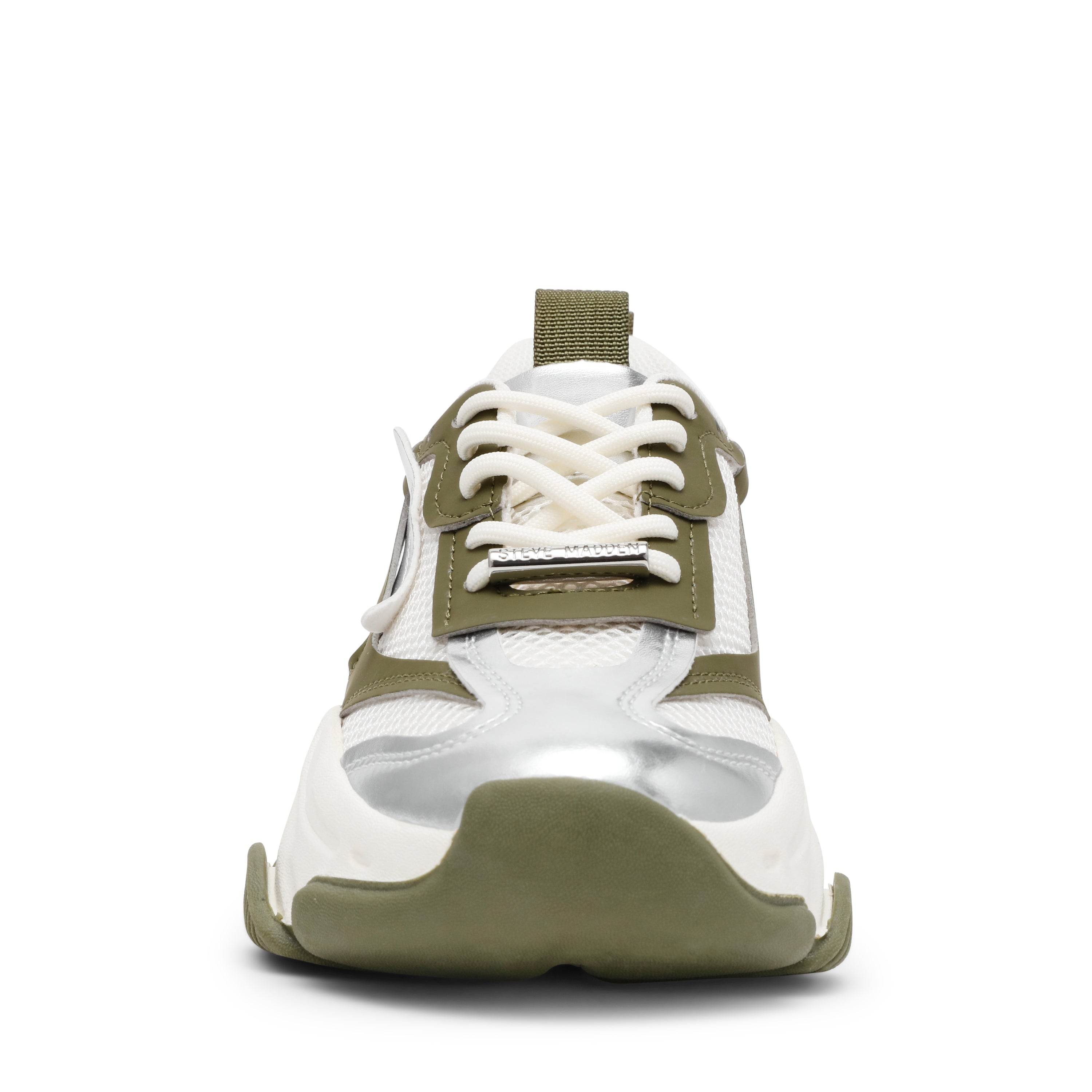 Sneakers Possession-E OLIVE / SILVER
