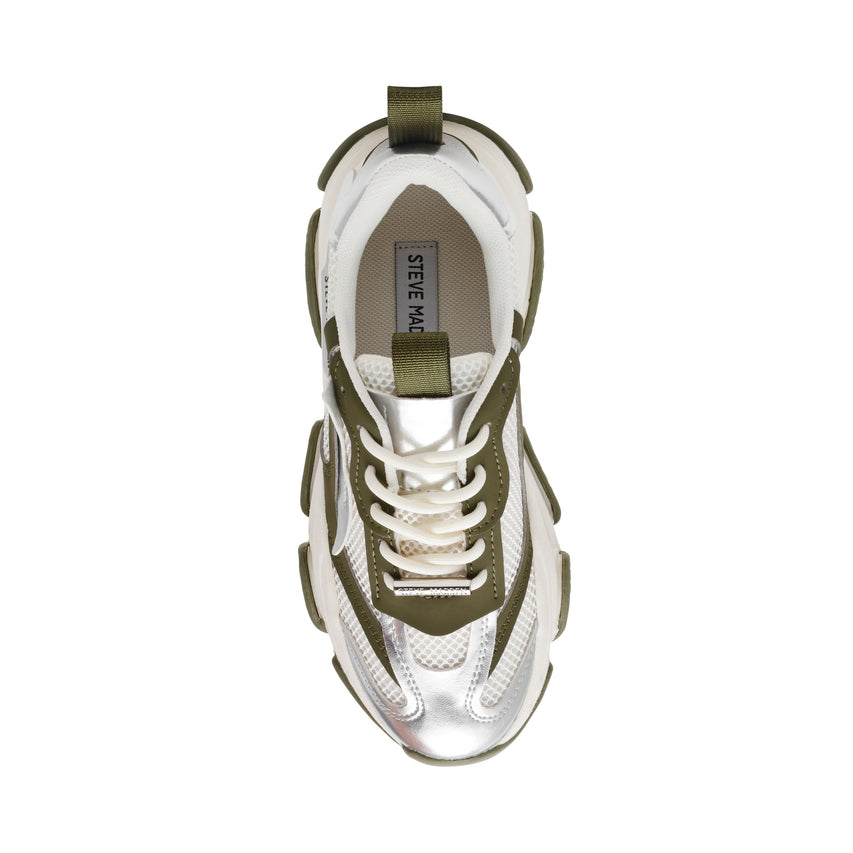 Sneakers Possession-E OLIVE / SILVER