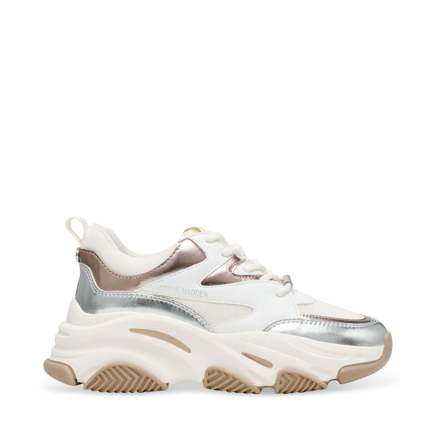 Progressive SNEAKERS SILVER / GOLD CREAM