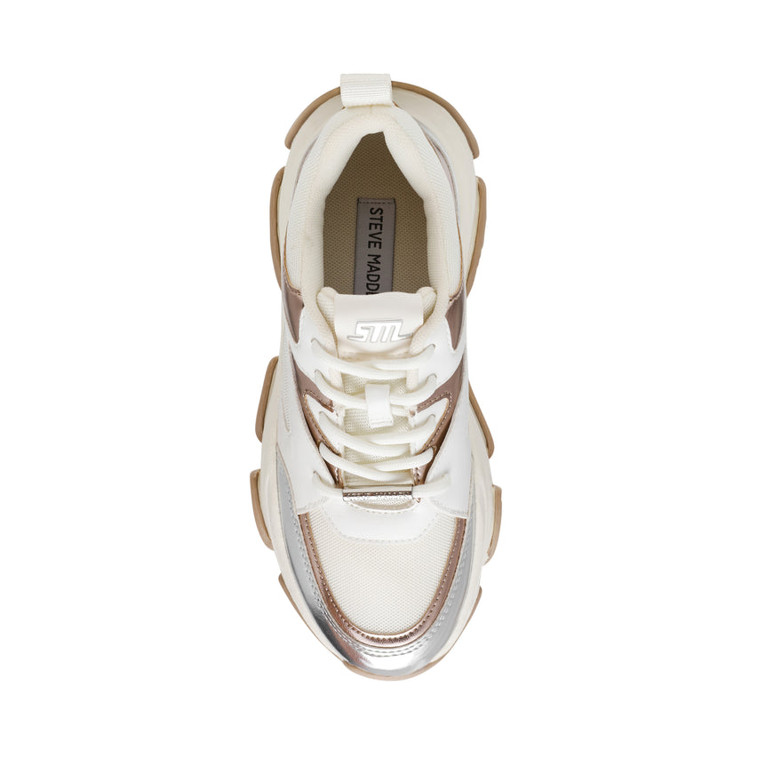Sneakers Progressive SILVER / GOLD CREAM