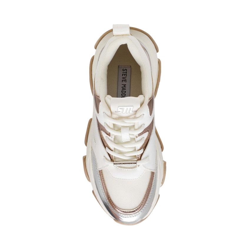 Progressive SNEAKERS SILVER / GOLD CREAM