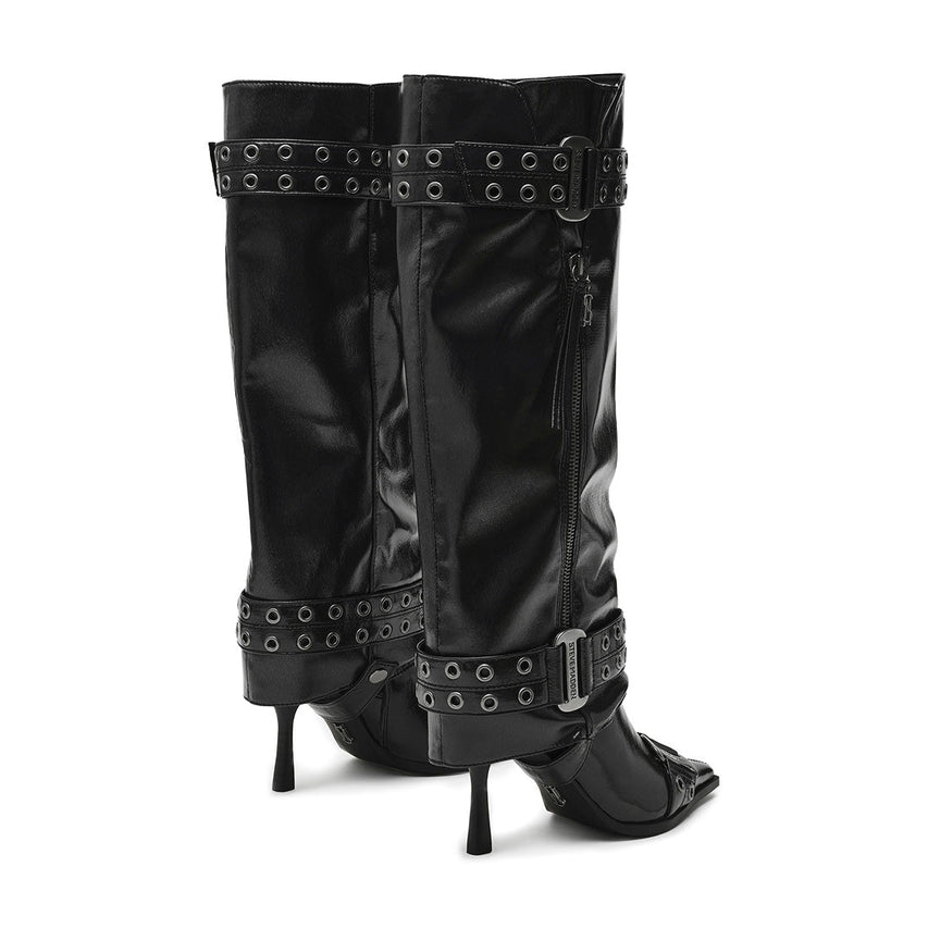 Μπότες Showcaser BLK CRINKLE