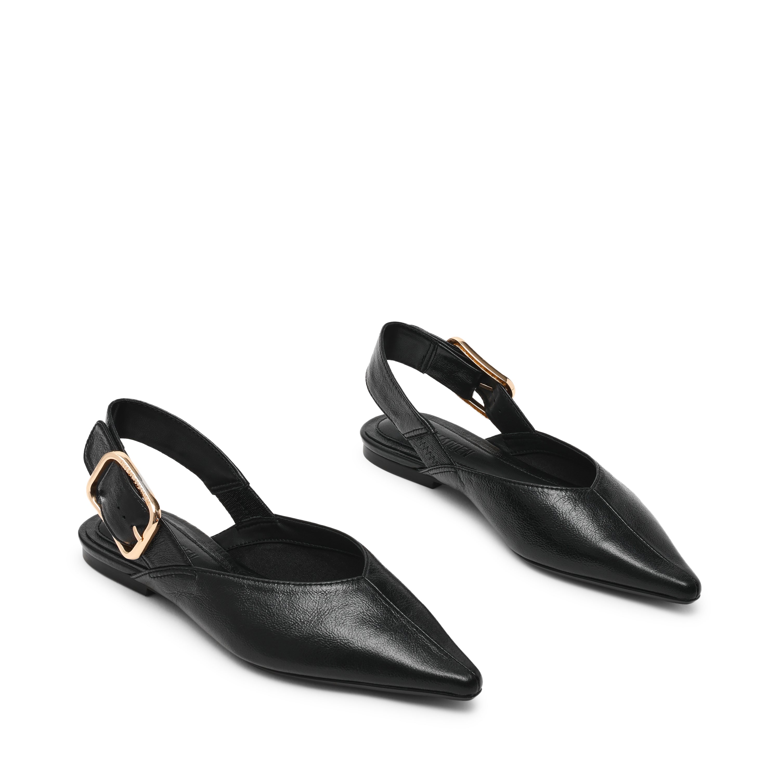Slingbacks Sianna BLACK LEAT