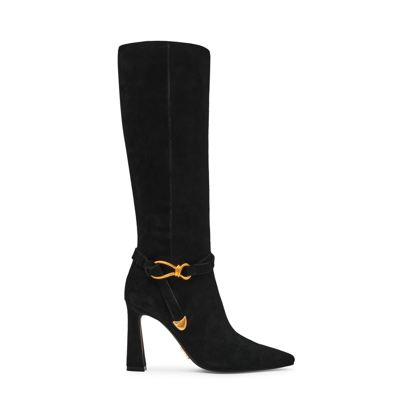 Μποτάκια Sirrens BLACK SUED