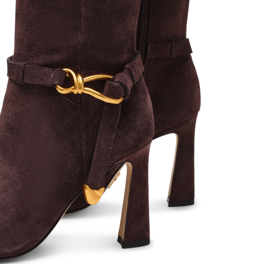 Μποτάκια Sirrens BROWN SUED