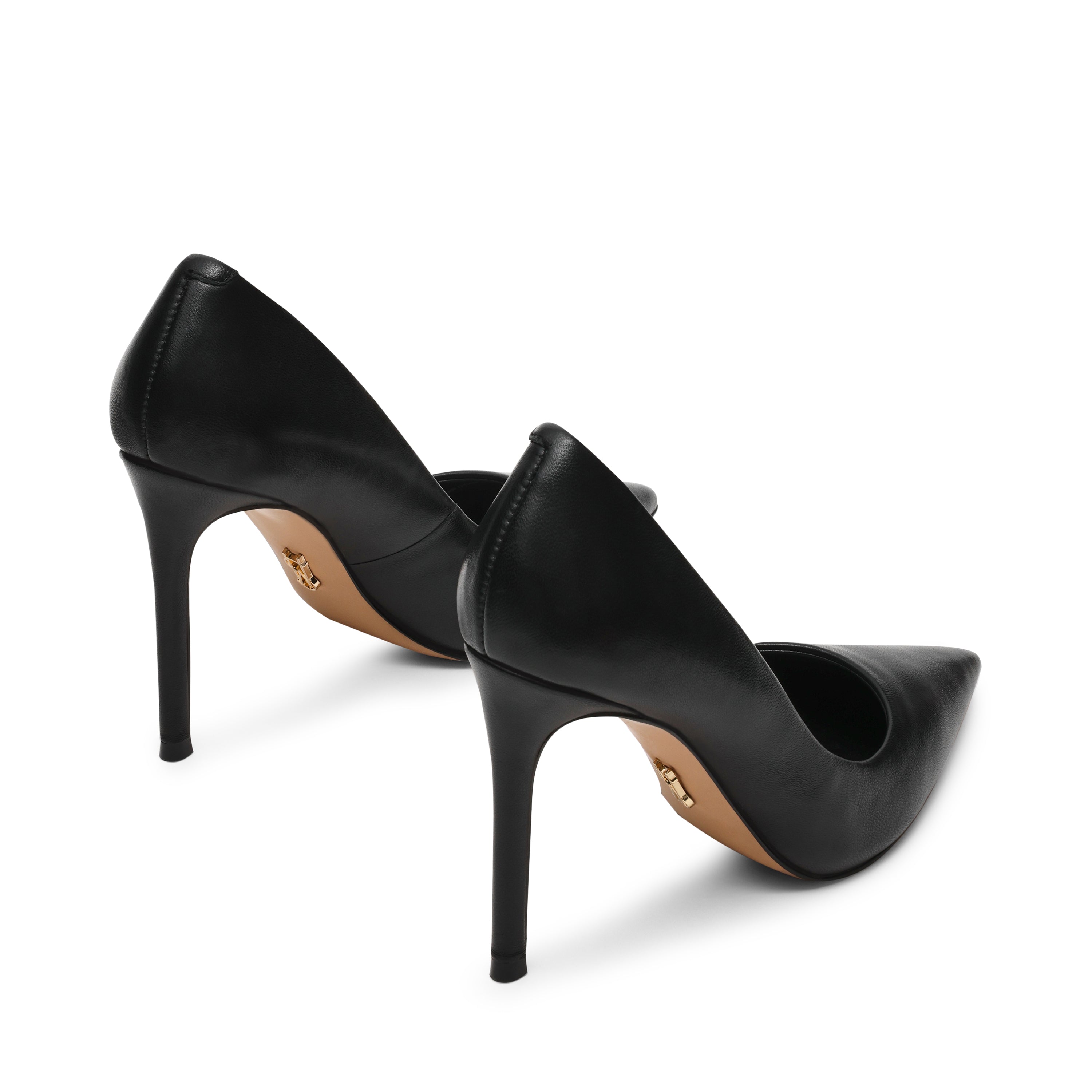 Γόβες Thrive BLACK LEATHER