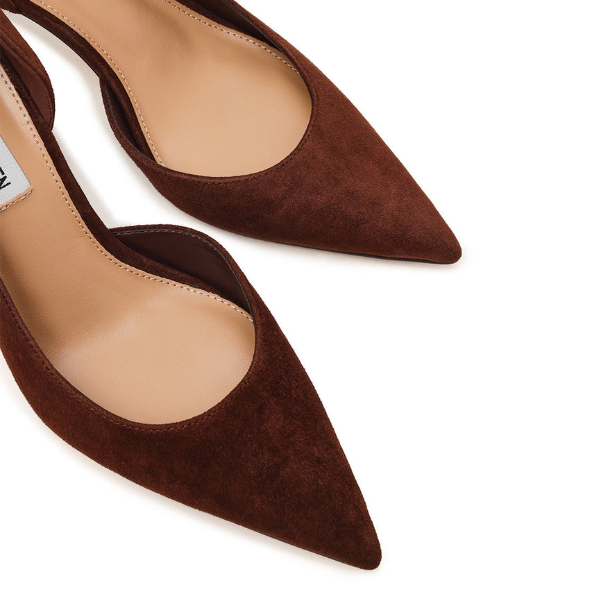 Γόβες Vena CHOCOLATE BROWN SUEDE
